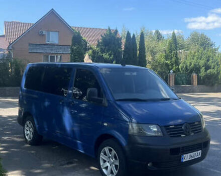 Синий Фольксваген Transporter, объемом двигателя 1.9 л и пробегом 454 тыс. км за 6800 $, фото 2 на Automoto.ua