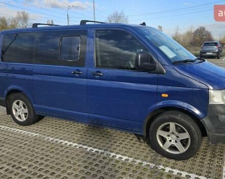 Синий Фольксваген Transporter, объемом двигателя 2.5 л и пробегом 300 тыс. км за 9300 $, фото 5 на Automoto.ua