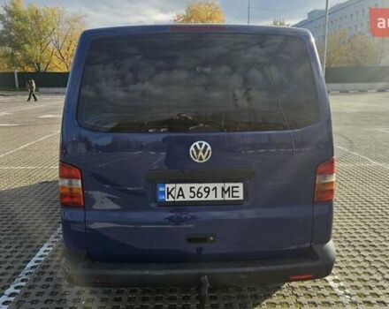 Синий Фольксваген Transporter, объемом двигателя 2.5 л и пробегом 300 тыс. км за 9300 $, фото 4 на Automoto.ua