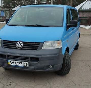 Синій Фольксваген Transporter, об'ємом двигуна 1.9 л та пробігом 294 тис. км за 8500 $, фото 2 на Automoto.ua