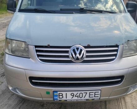 Синий Фольксваген Transporter, объемом двигателя 2.5 л и пробегом 420 тыс. км за 8000 $, фото 2 на Automoto.ua