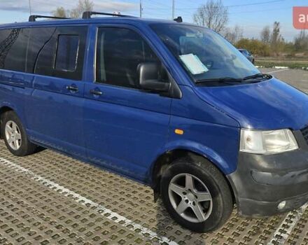 Синий Фольксваген Transporter, объемом двигателя 2.5 л и пробегом 300 тыс. км за 9300 $, фото 8 на Automoto.ua