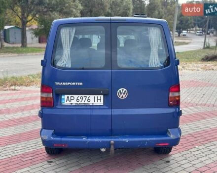 Синий Фольксваген Transporter, объемом двигателя 2.5 л и пробегом 423 тыс. км за 7750 $, фото 5 на Automoto.ua