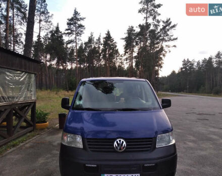 Синий Фольксваген Transporter, объемом двигателя 2.5 л и пробегом 374 тыс. км за 8500 $, фото 2 на Automoto.ua