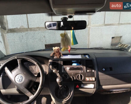 Синий Фольксваген Transporter, объемом двигателя 2.5 л и пробегом 374 тыс. км за 8500 $, фото 7 на Automoto.ua