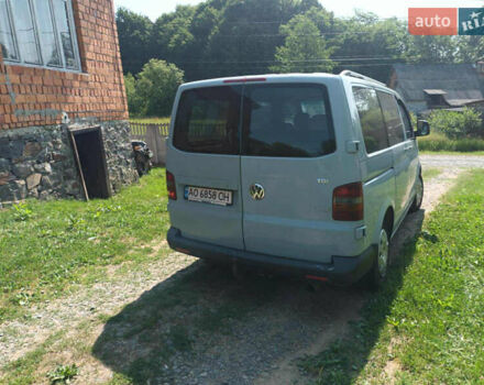 Синий Фольксваген Transporter, объемом двигателя 1.98 л и пробегом 300 тыс. км за 7200 $, фото 1 на Automoto.ua