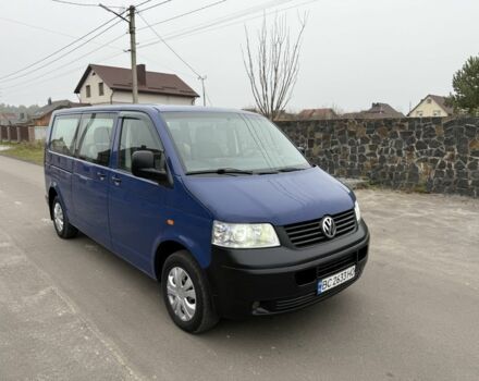 Синий Фольксваген Transporter, объемом двигателя 1.9 л и пробегом 339 тыс. км за 8500 $, фото 2 на Automoto.ua