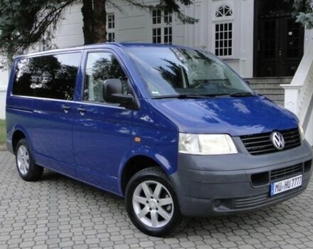 Синий Фольксваген Transporter, объемом двигателя 1.9 л и пробегом 288 тыс. км за 2100 $, фото 2 на Automoto.ua