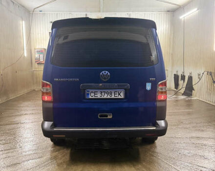 Синий Фольксваген Transporter, объемом двигателя 2.5 л и пробегом 318 тыс. км за 7000 $, фото 3 на Automoto.ua