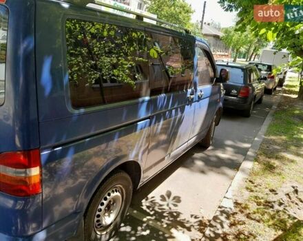 Синий Фольксваген Transporter, объемом двигателя 2.5 л и пробегом 395 тыс. км за 7050 $, фото 2 на Automoto.ua