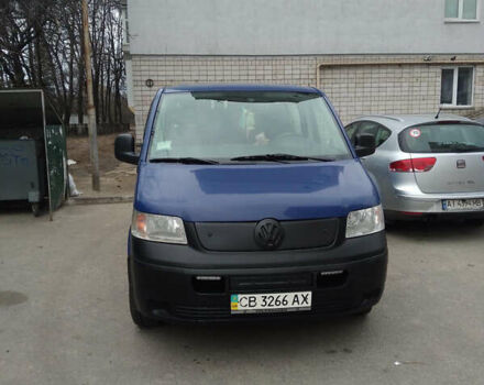 Синий Фольксваген Transporter, объемом двигателя 2.5 л и пробегом 374 тыс. км за 8500 $, фото 9 на Automoto.ua