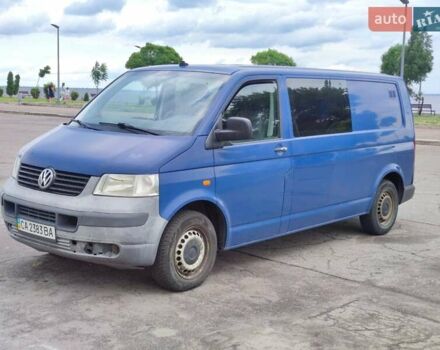 Синий Фольксваген Transporter, объемом двигателя 2.5 л и пробегом 311 тыс. км за 6700 $, фото 1 на Automoto.ua