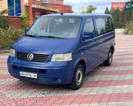 Синий Фольксваген Transporter, объемом двигателя 2.5 л и пробегом 423 тыс. км за 7750 $, фото 2 на Automoto.ua