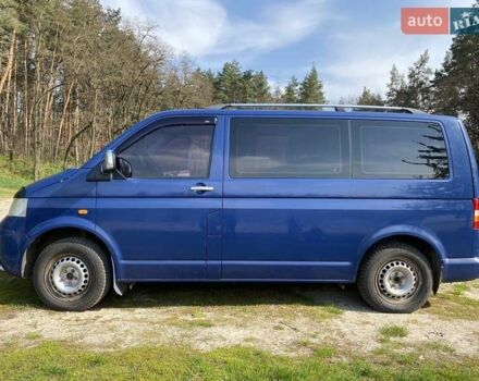 Синий Фольксваген Transporter, объемом двигателя 2.5 л и пробегом 395 тыс. км за 7050 $, фото 7 на Automoto.ua