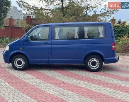 Синий Фольксваген Transporter, объемом двигателя 2.5 л и пробегом 423 тыс. км за 7750 $, фото 3 на Automoto.ua