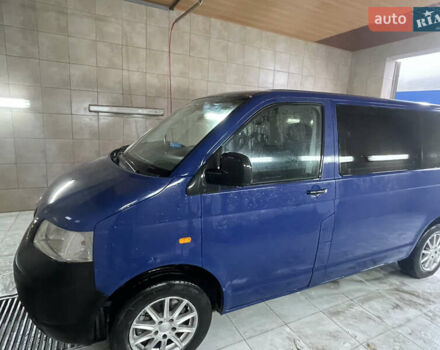Синий Фольксваген Transporter, объемом двигателя 1.9 л и пробегом 469 тыс. км за 7300 $, фото 5 на Automoto.ua