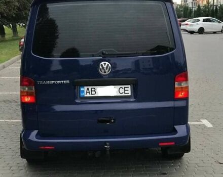 Синий Фольксваген Transporter, объемом двигателя 1.98 л и пробегом 312 тыс. км за 10500 $, фото 1 на Automoto.ua