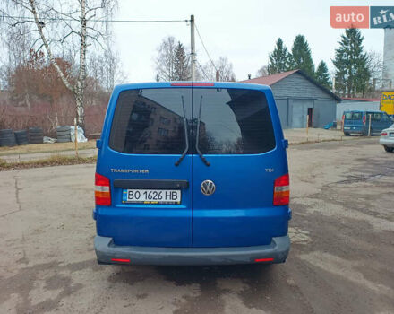Синий Фольксваген Transporter, объемом двигателя 2.5 л и пробегом 285 тыс. км за 8500 $, фото 6 на Automoto.ua
