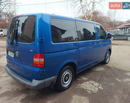 Синий Фольксваген Transporter, объемом двигателя 2.5 л и пробегом 285 тыс. км за 8500 $, фото 5 на Automoto.ua
