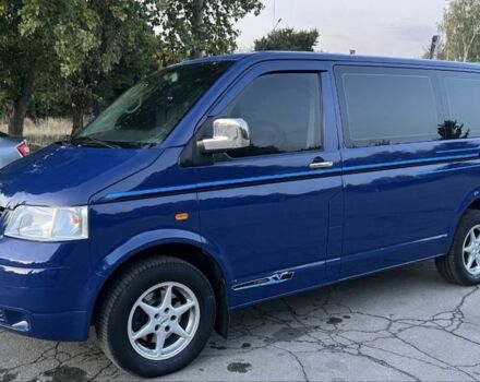 Синий Фольксваген Transporter, объемом двигателя 1.9 л и пробегом 250 тыс. км за 8500 $, фото 1 на Automoto.ua
