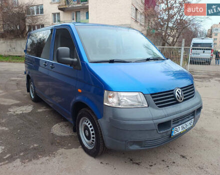 Синий Фольксваген Transporter, объемом двигателя 2.5 л и пробегом 285 тыс. км за 8500 $, фото 2 на Automoto.ua