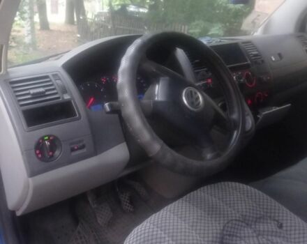 Синий Фольксваген Transporter, объемом двигателя 2 л и пробегом 370 тыс. км за 7300 $, фото 7 на Automoto.ua