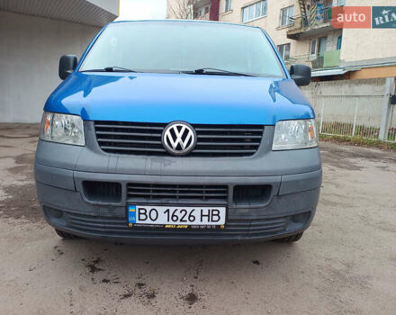 Синий Фольксваген Transporter, объемом двигателя 2.5 л и пробегом 285 тыс. км за 8500 $, фото 9 на Automoto.ua
