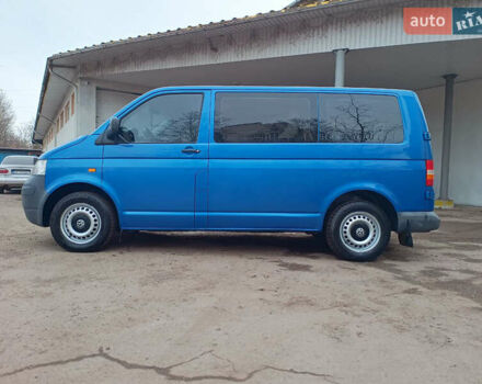 Синий Фольксваген Transporter, объемом двигателя 2.5 л и пробегом 285 тыс. км за 8500 $, фото 16 на Automoto.ua