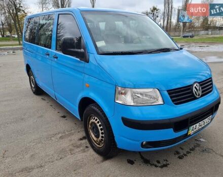 Синий Фольксваген Transporter, объемом двигателя 1.9 л и пробегом 238 тыс. км за 8900 $, фото 9 на Automoto.ua