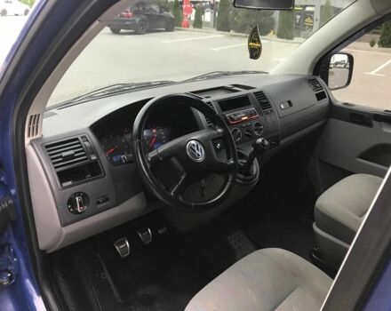 Синий Фольксваген Transporter, объемом двигателя 2 л и пробегом 312 тыс. км за 10500 $, фото 13 на Automoto.ua