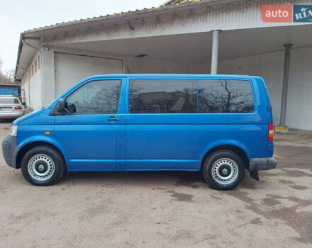 Синий Фольксваген Transporter, объемом двигателя 2.5 л и пробегом 285 тыс. км за 8500 $, фото 7 на Automoto.ua