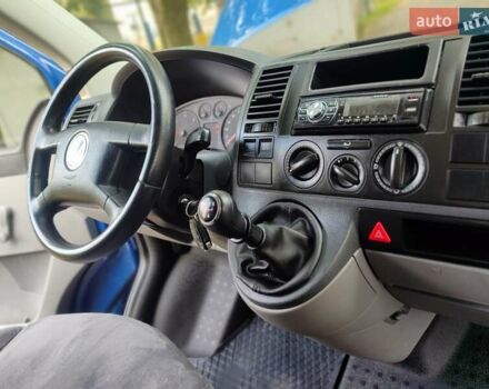 Синій Фольксваген Transporter, об'ємом двигуна 1.9 л та пробігом 234 тис. км за 8350 $, фото 25 на Automoto.ua