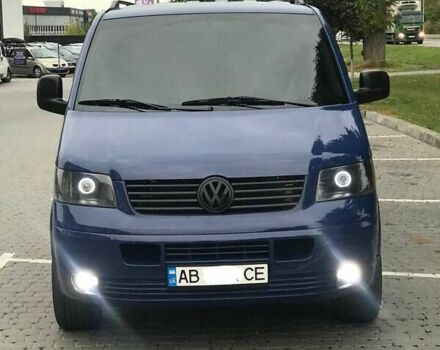 Синий Фольксваген Transporter, объемом двигателя 1.98 л и пробегом 312 тыс. км за 10500 $, фото 6 на Automoto.ua