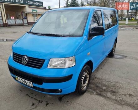 Синий Фольксваген Transporter, объемом двигателя 1.9 л и пробегом 238 тыс. км за 8900 $, фото 27 на Automoto.ua