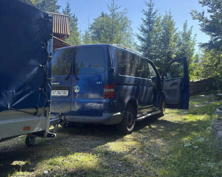 Синий Фольксваген Transporter, объемом двигателя 1.9 л и пробегом 185 тыс. км за 12800 $, фото 7 на Automoto.ua