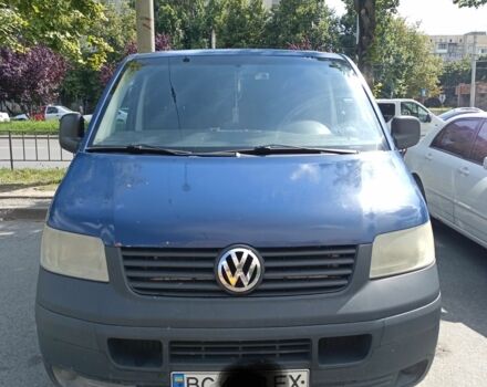 Синій Фольксваген Transporter, об'ємом двигуна 2.5 л та пробігом 495 тис. км за 7500 $, фото 1 на Automoto.ua