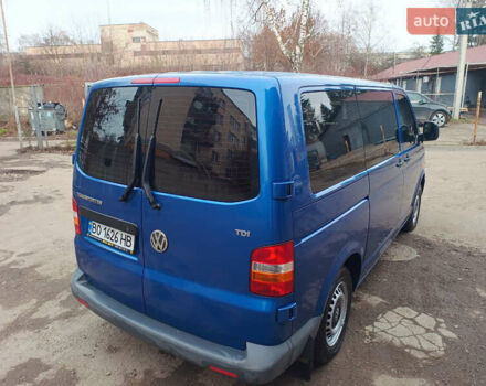 Синий Фольксваген Transporter, объемом двигателя 2.5 л и пробегом 285 тыс. км за 8500 $, фото 13 на Automoto.ua