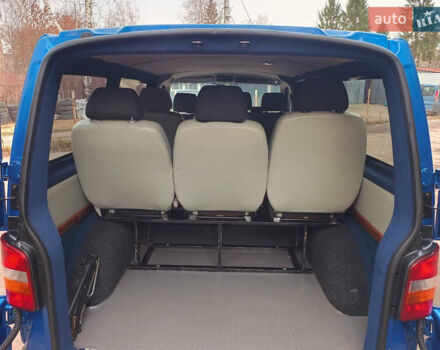 Синий Фольксваген Transporter, объемом двигателя 2.5 л и пробегом 285 тыс. км за 8500 $, фото 35 на Automoto.ua