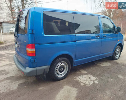 Синий Фольксваген Transporter, объемом двигателя 2.5 л и пробегом 285 тыс. км за 8500 $, фото 12 на Automoto.ua
