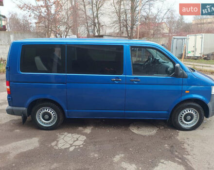 Синий Фольксваген Transporter, объемом двигателя 2.5 л и пробегом 285 тыс. км за 8500 $, фото 11 на Automoto.ua