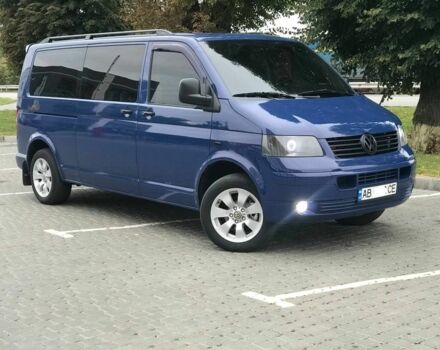 Синий Фольксваген Transporter, объемом двигателя 2 л и пробегом 312 тыс. км за 10500 $, фото 3 на Automoto.ua