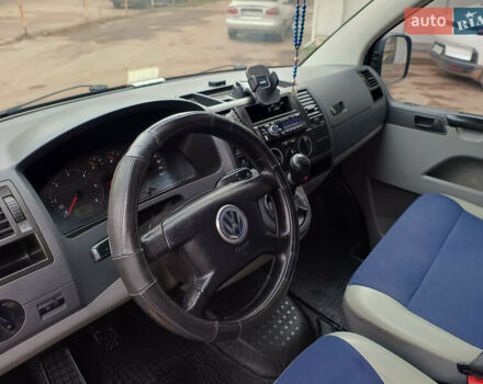 Синий Фольксваген Transporter, объемом двигателя 2.5 л и пробегом 285 тыс. км за 8500 $, фото 22 на Automoto.ua