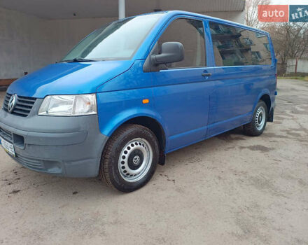 Синий Фольксваген Transporter, объемом двигателя 2.5 л и пробегом 285 тыс. км за 8500 $, фото 8 на Automoto.ua