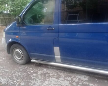 Синий Фольксваген Transporter, объемом двигателя 2 л и пробегом 370 тыс. км за 7300 $, фото 4 на Automoto.ua