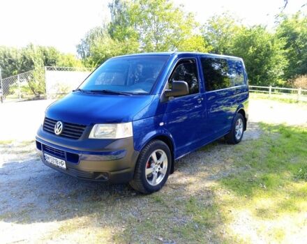 Синий Фольксваген Transporter, объемом двигателя 2.5 л и пробегом 349 тыс. км за 6500 $, фото 16 на Automoto.ua
