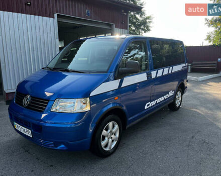 Синий Фольксваген Transporter, объемом двигателя 1.9 л и пробегом 252 тыс. км за 9499 $, фото 2 на Automoto.ua