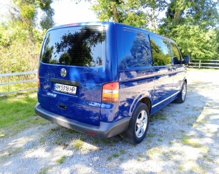 Синий Фольксваген Transporter, объемом двигателя 2.5 л и пробегом 349 тыс. км за 6500 $, фото 4 на Automoto.ua