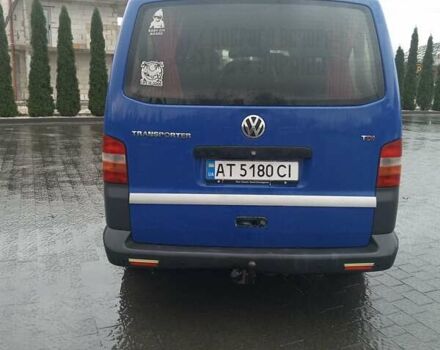 Синий Фольксваген Transporter, объемом двигателя 1.9 л и пробегом 320 тыс. км за 7900 $, фото 17 на Automoto.ua