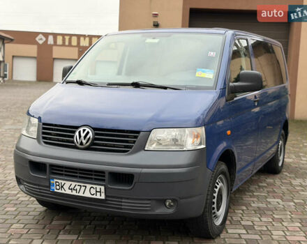 Синий Фольксваген Transporter, объемом двигателя 1.9 л и пробегом 400 тыс. км за 8800 $, фото 6 на Automoto.ua