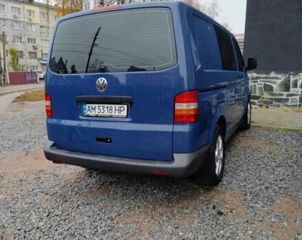 Синий Фольксваген Transporter, объемом двигателя 2.5 л и пробегом 300 тыс. км за 6400 $, фото 4 на Automoto.ua
